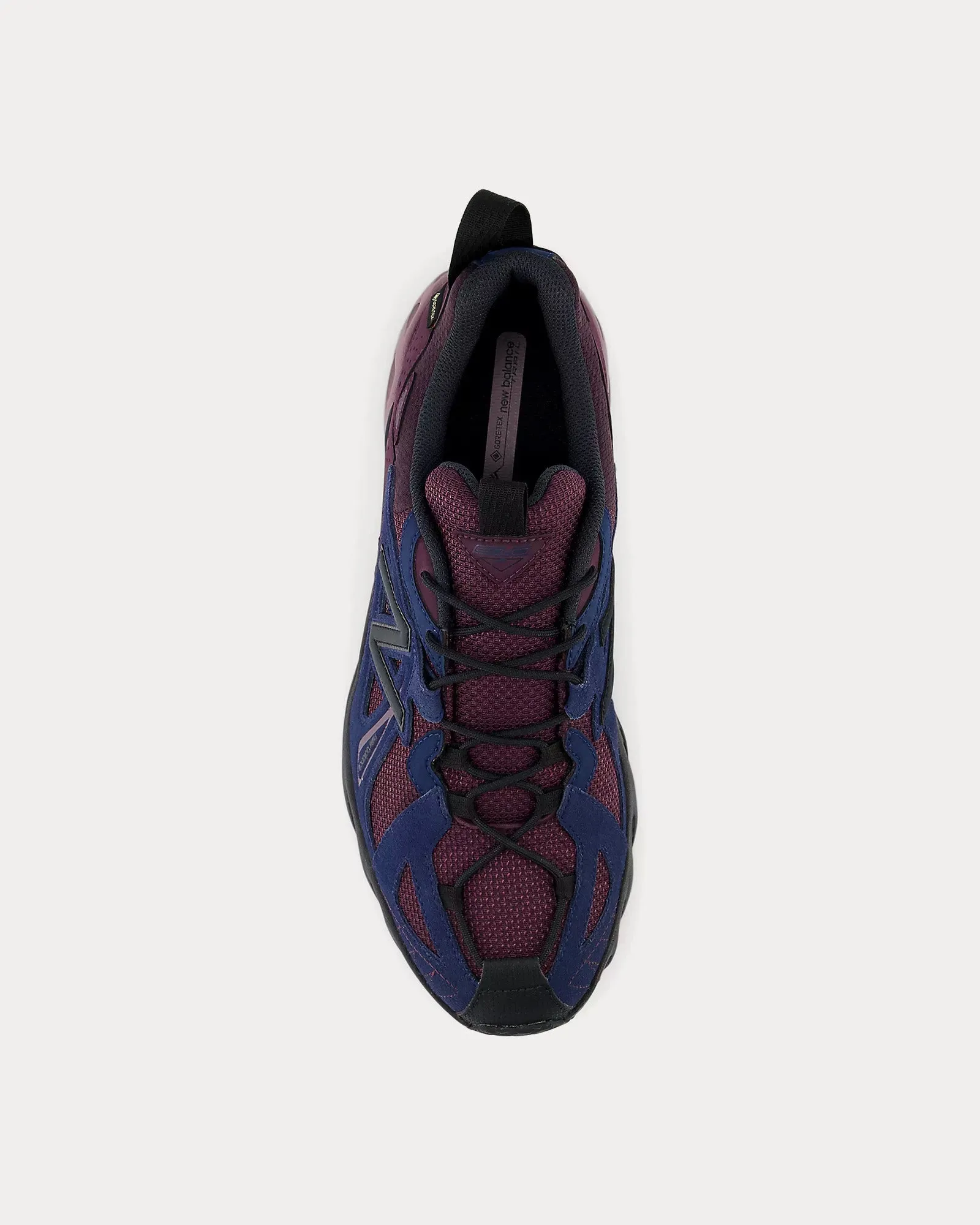 610Xv1  Plum Brown / NB Navy / Ice Wine Low Top Sneakers