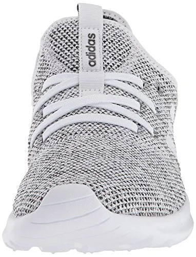 adidas Women's Cloudfoam Pure Running Shoe, white/white/black, 8 Medium US