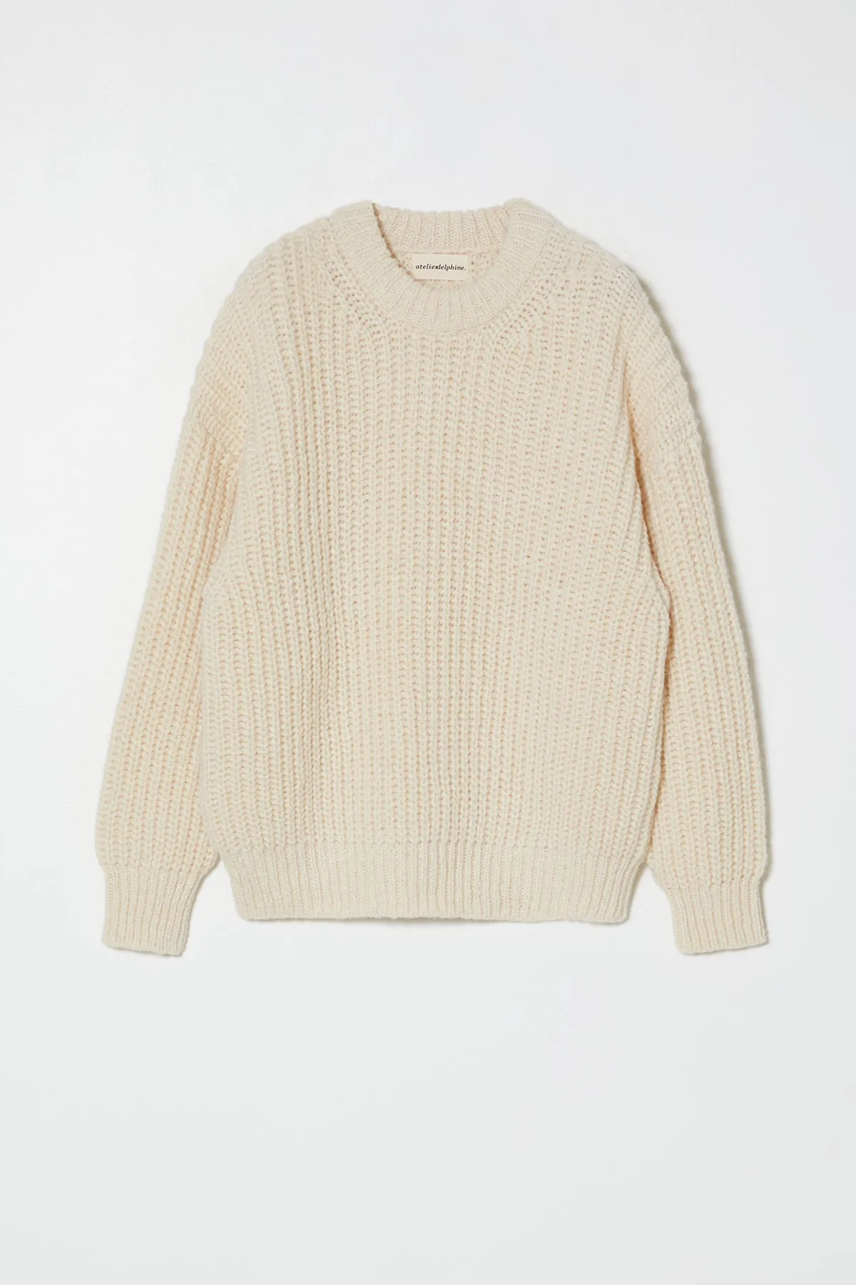 ALPACA RIB SWEATER