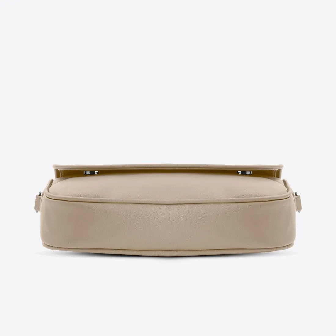 Beige Messenger Crossbody Spotted