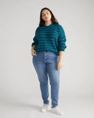 Bruno Sweater - Deep Blue/Cerulean Stripe
