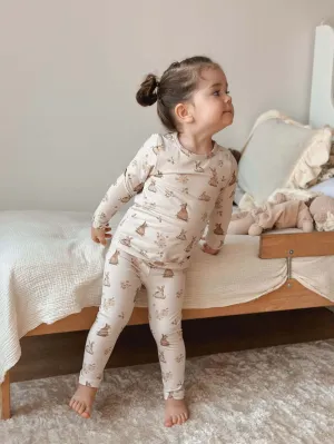 Bunny Forge Long Sleeve Pajama Set