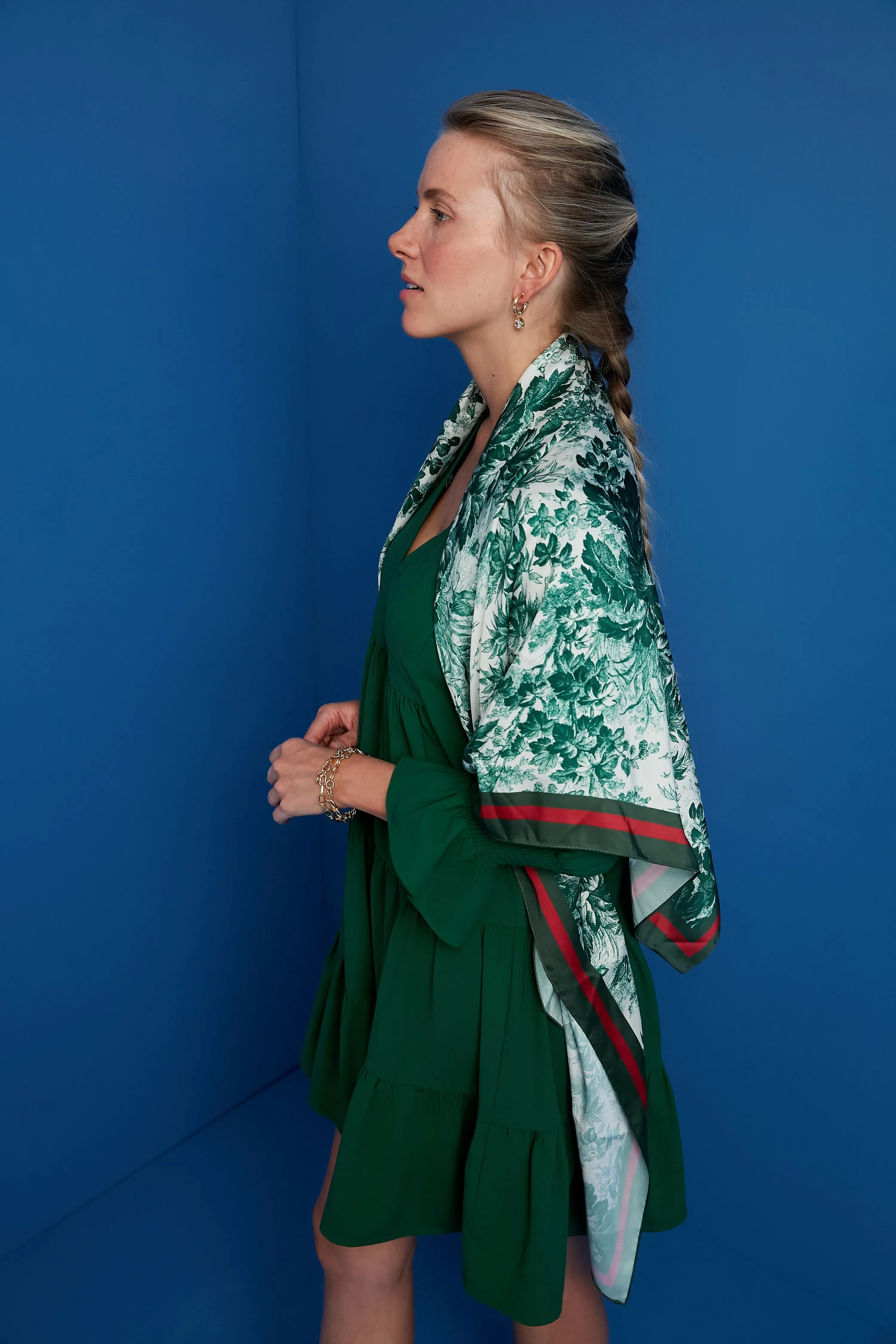 Cypress Toile Scarf