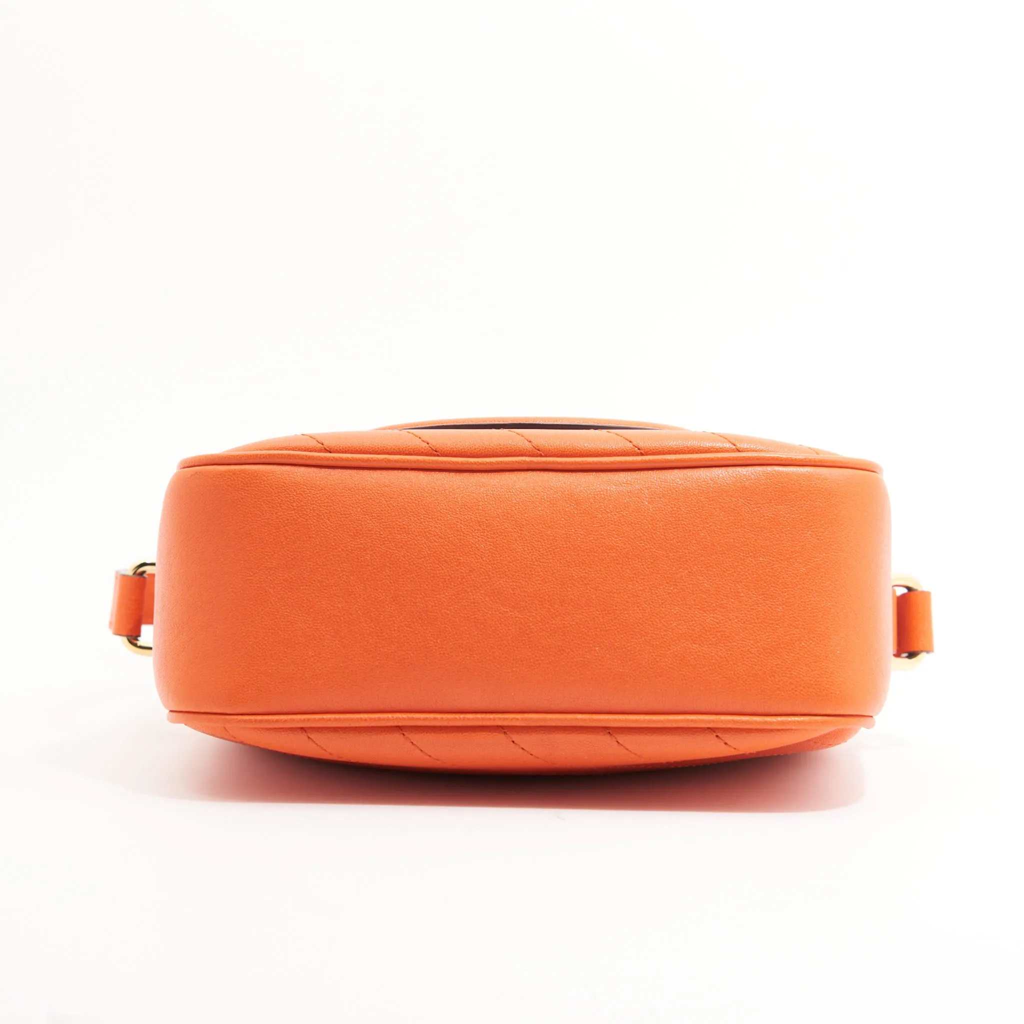 Gucci Leather Blondie Small in Orange