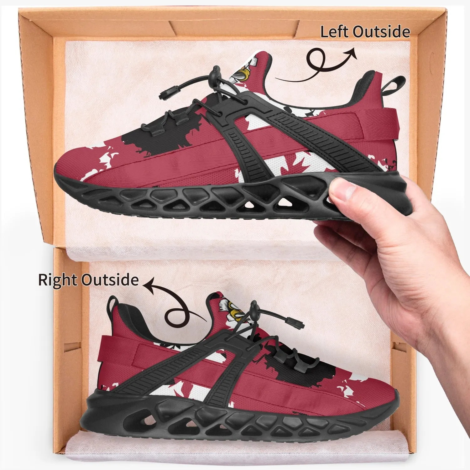 Kicxs ATL Camo Mesh Running Shoes
