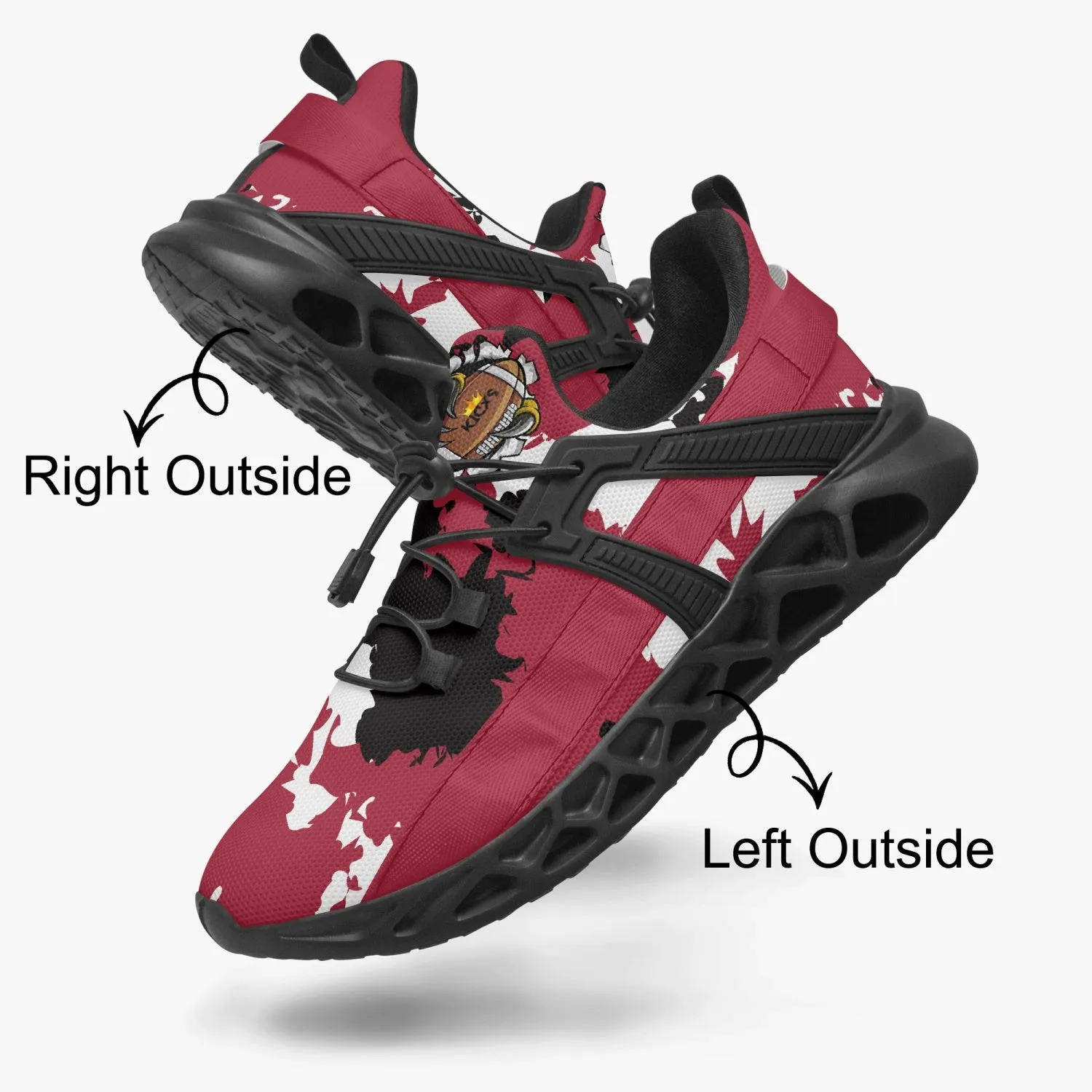 Kicxs ATL Camo Mesh Running Shoes