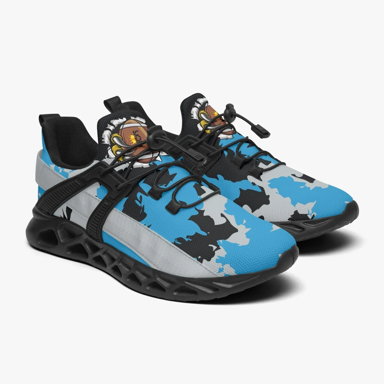 Kicxs CAR Camo Mesh Running Shoes