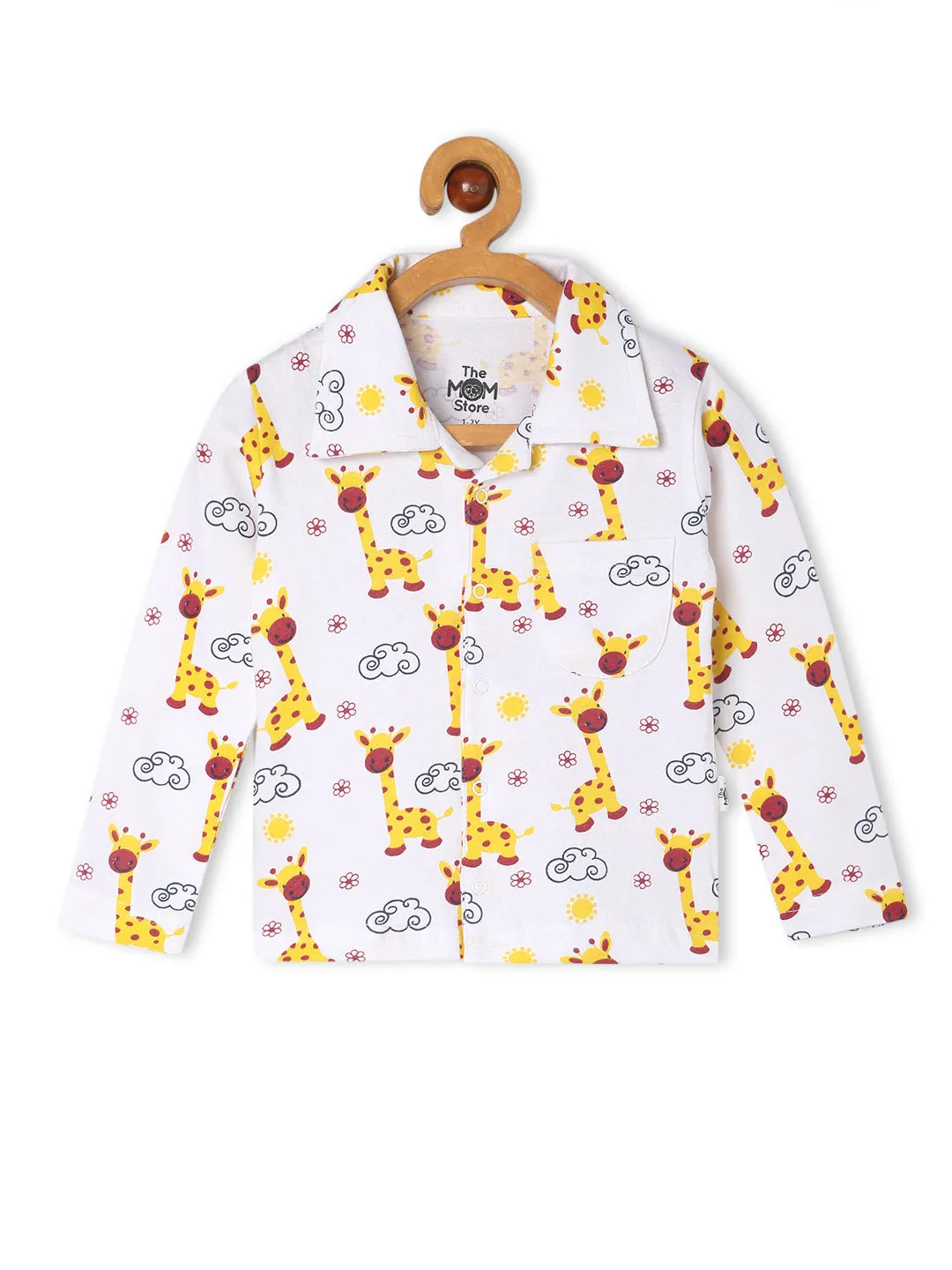 Kids Pajama Set Combo of 3 - Baby Koala, Tall as a Giraffe & Dino