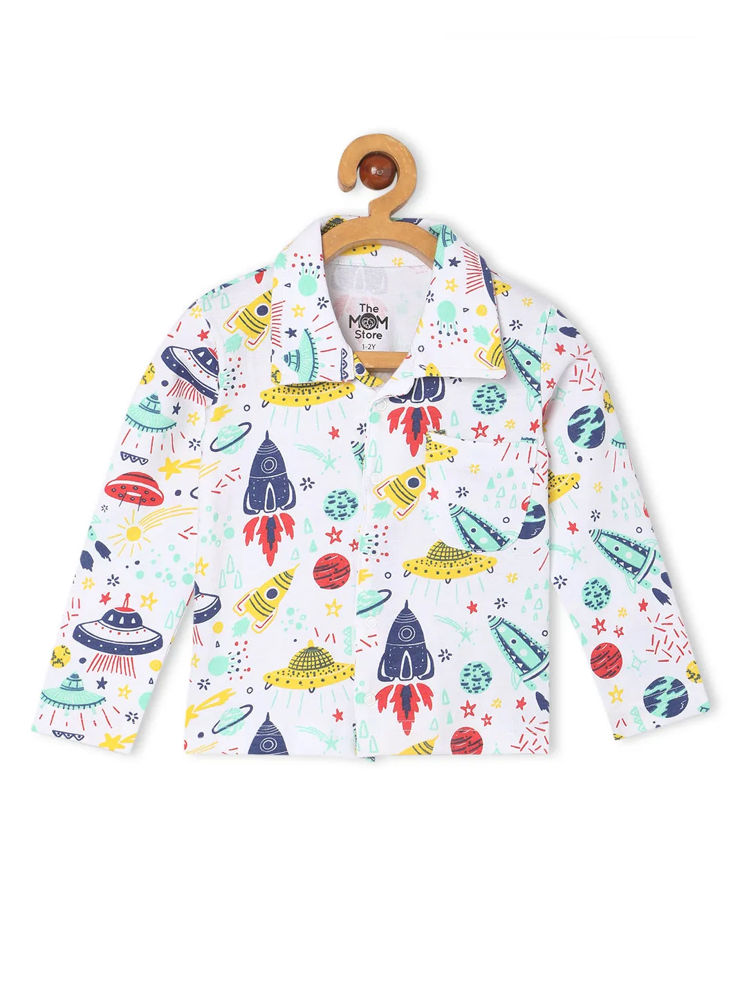 Kids Pajama Set Combo of 3 - City Drive, Tour to Space & Up in the Air
