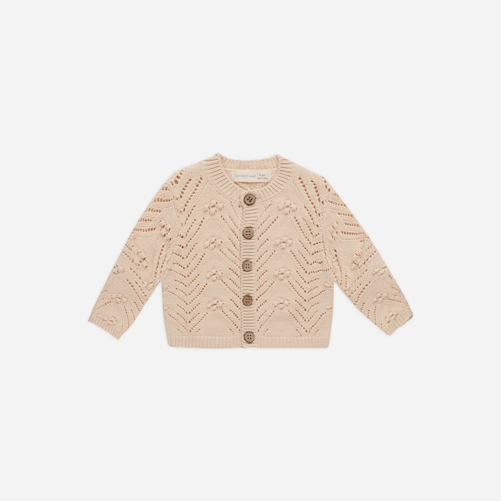 Knit Cardigan - Shell
