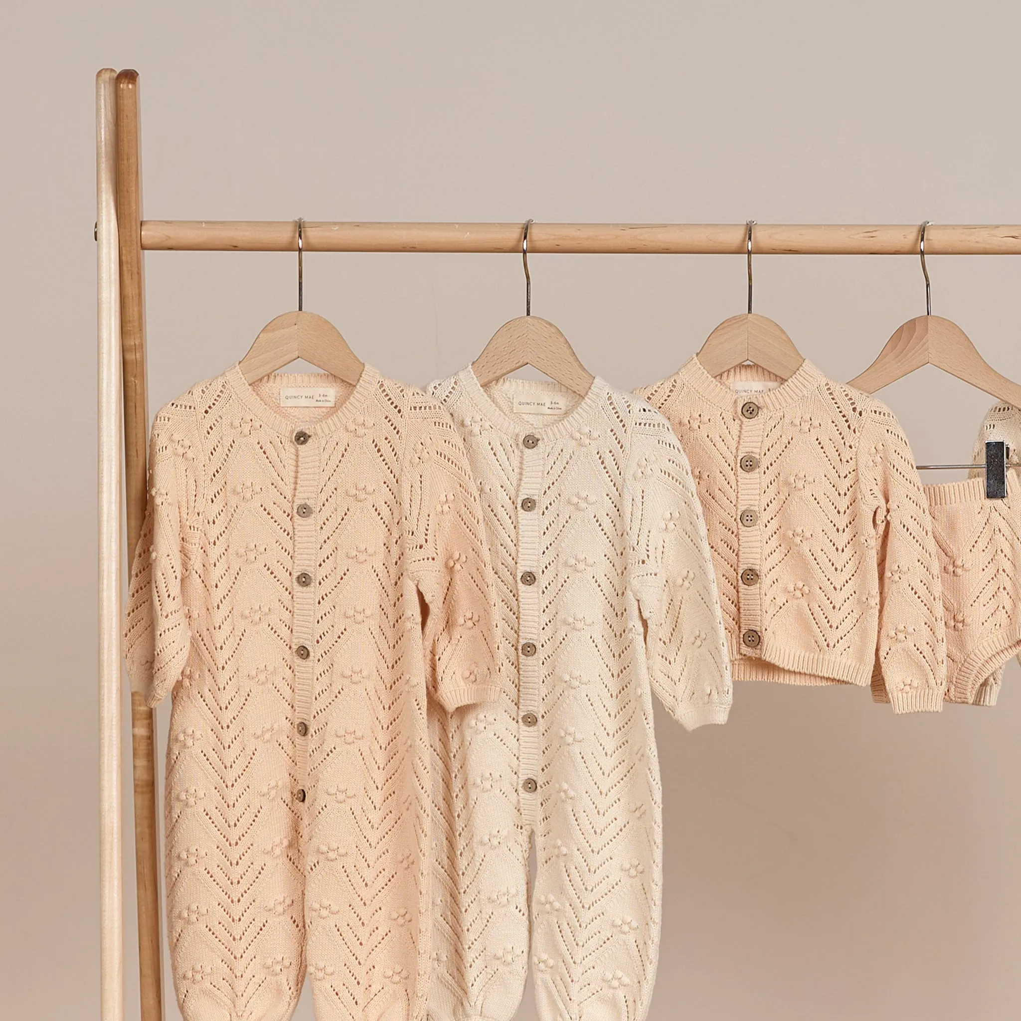 Knit Cardigan - Shell