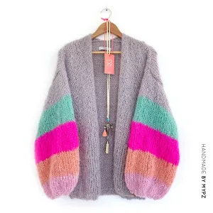MYPZ Basic Light Mohair Cardigan Summer Vibes