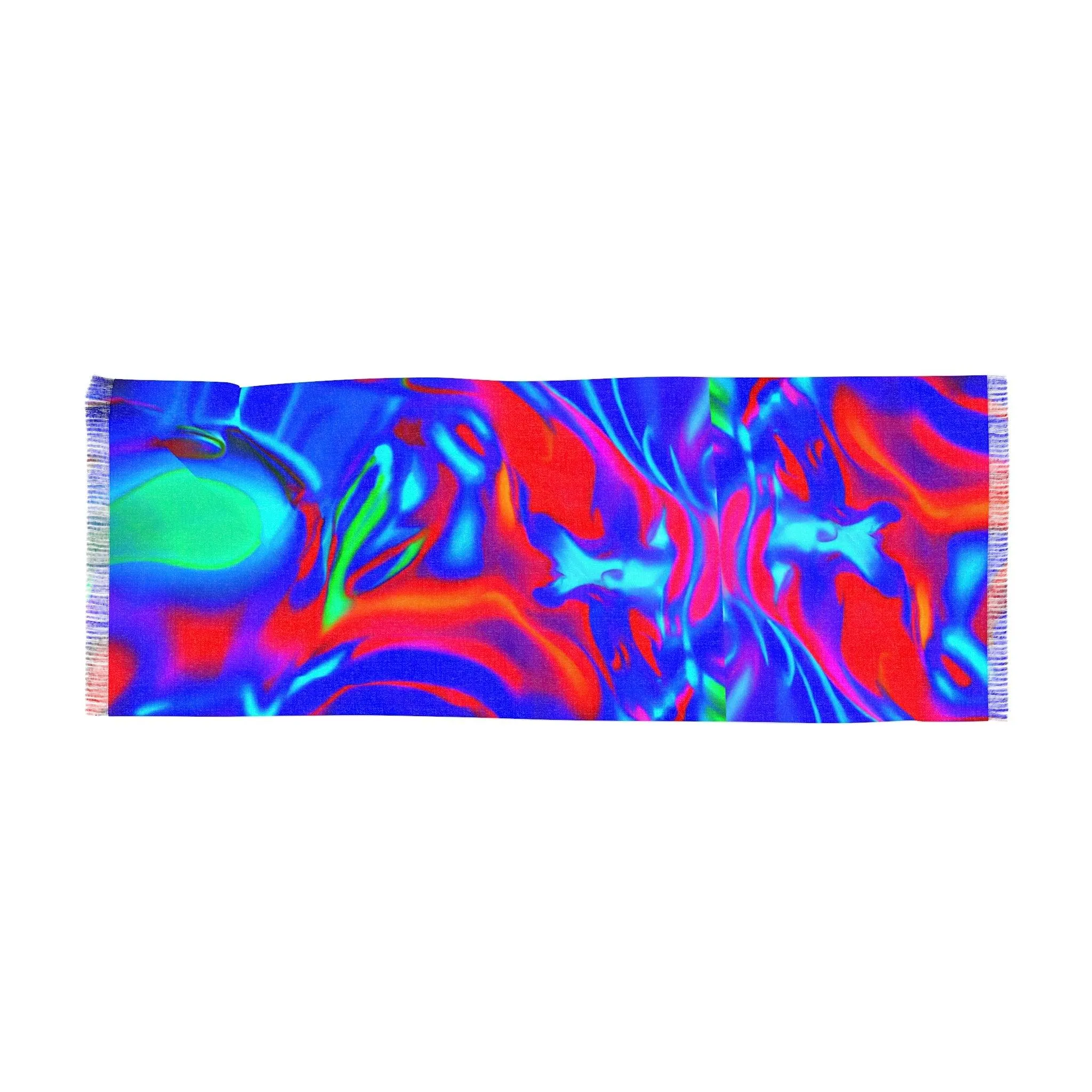 Neon Lava Light Scarf by Lizard Vigilante