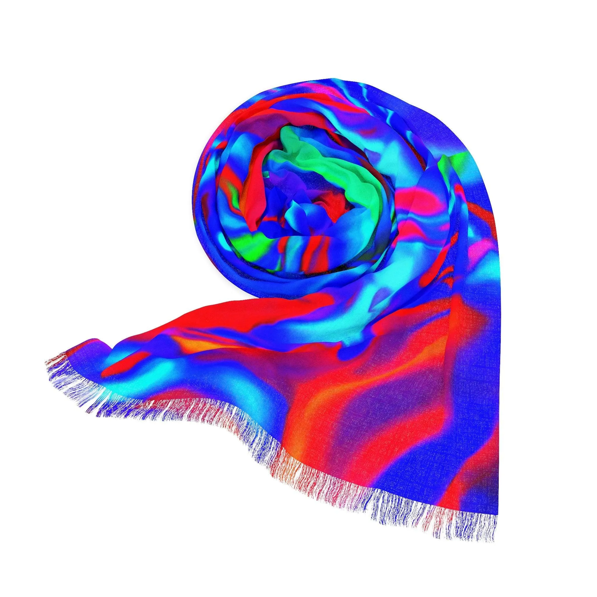 Neon Lava Light Scarf by Lizard Vigilante