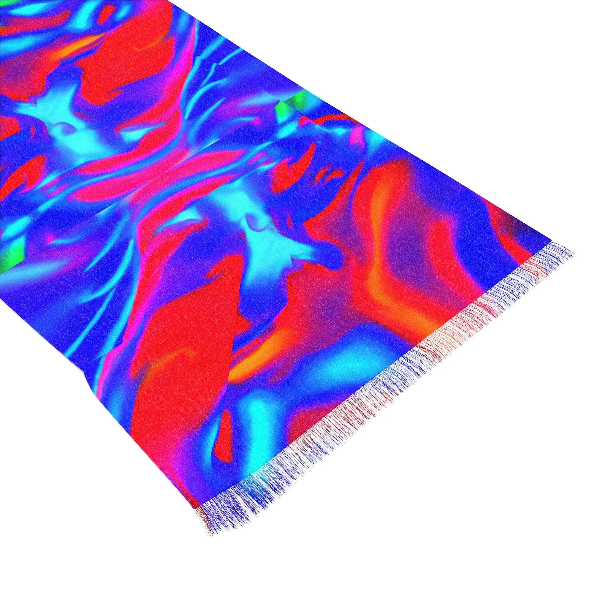 Neon Lava Light Scarf by Lizard Vigilante
