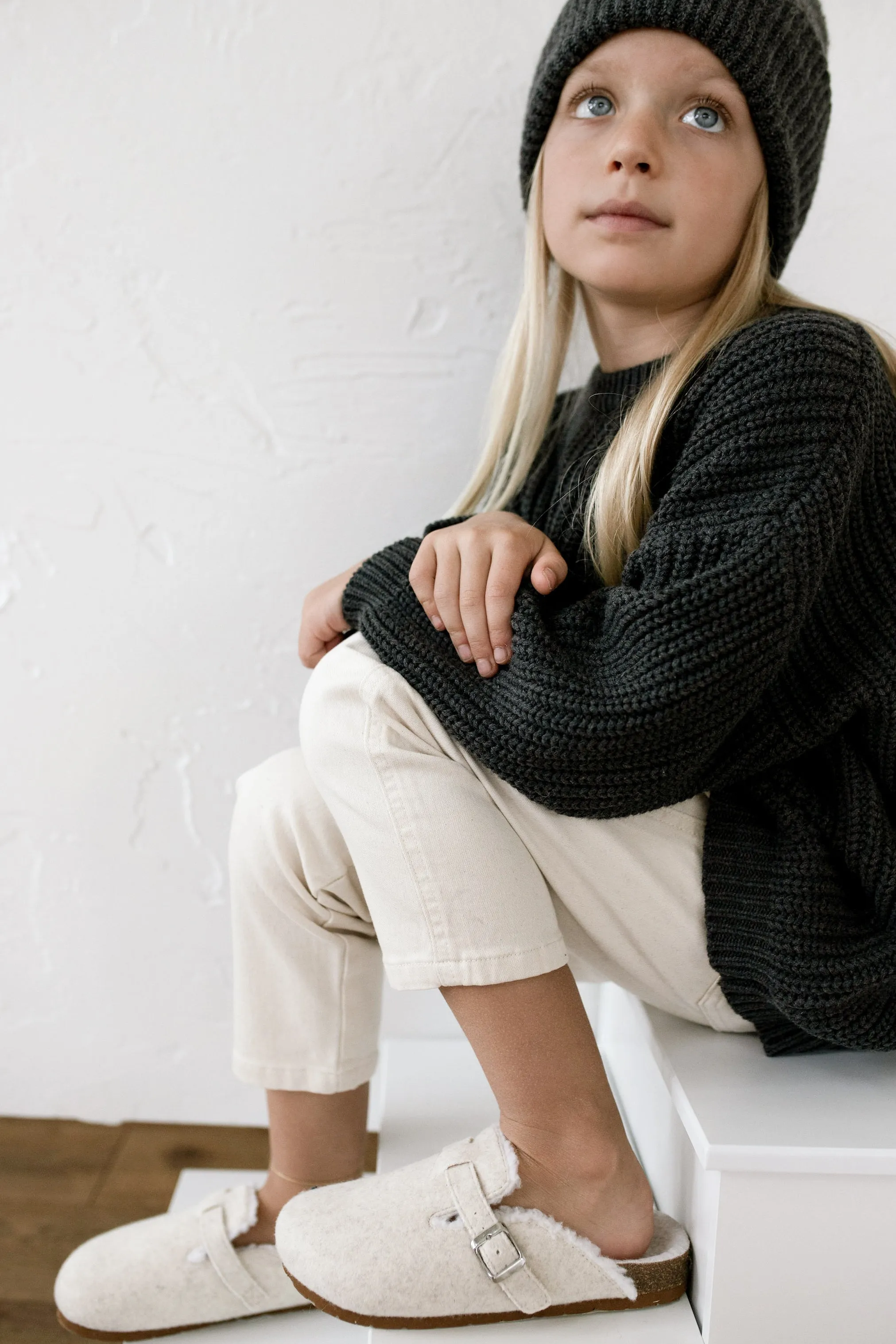 ‘Obsidian’ Chunky Knit Sweater