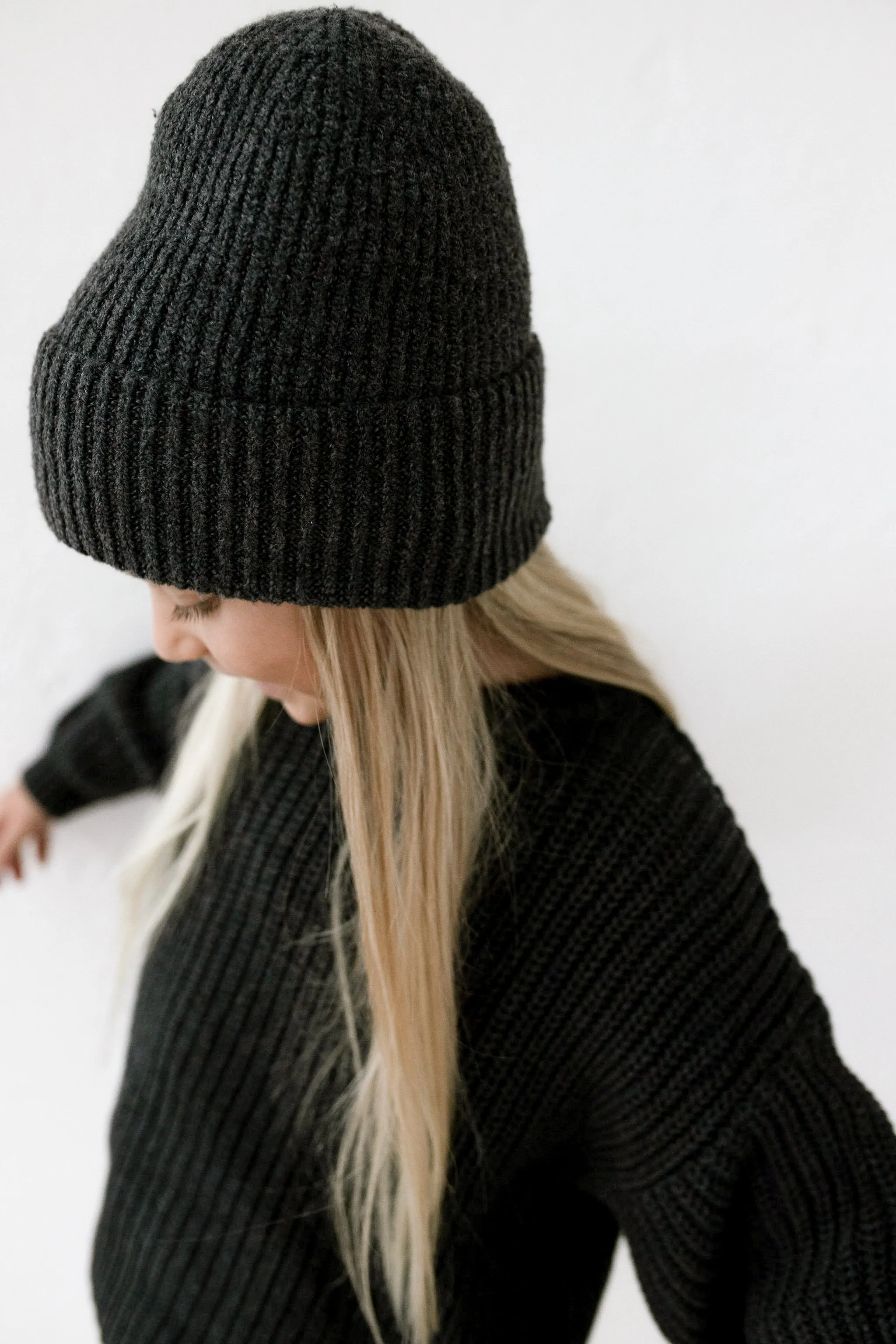 ‘Obsidian’ Chunky Knit Sweater