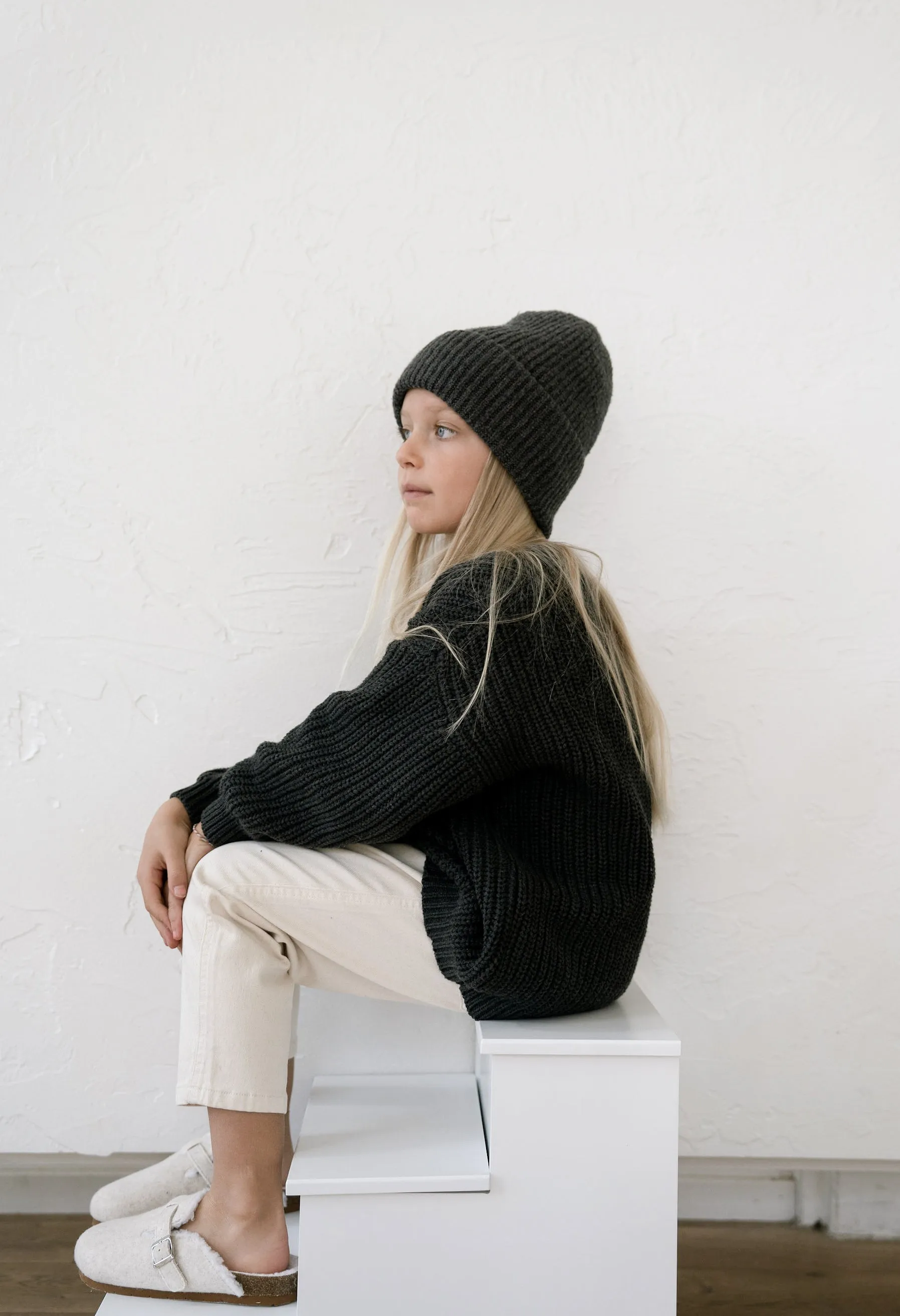 ‘Obsidian’ Chunky Knit Sweater
