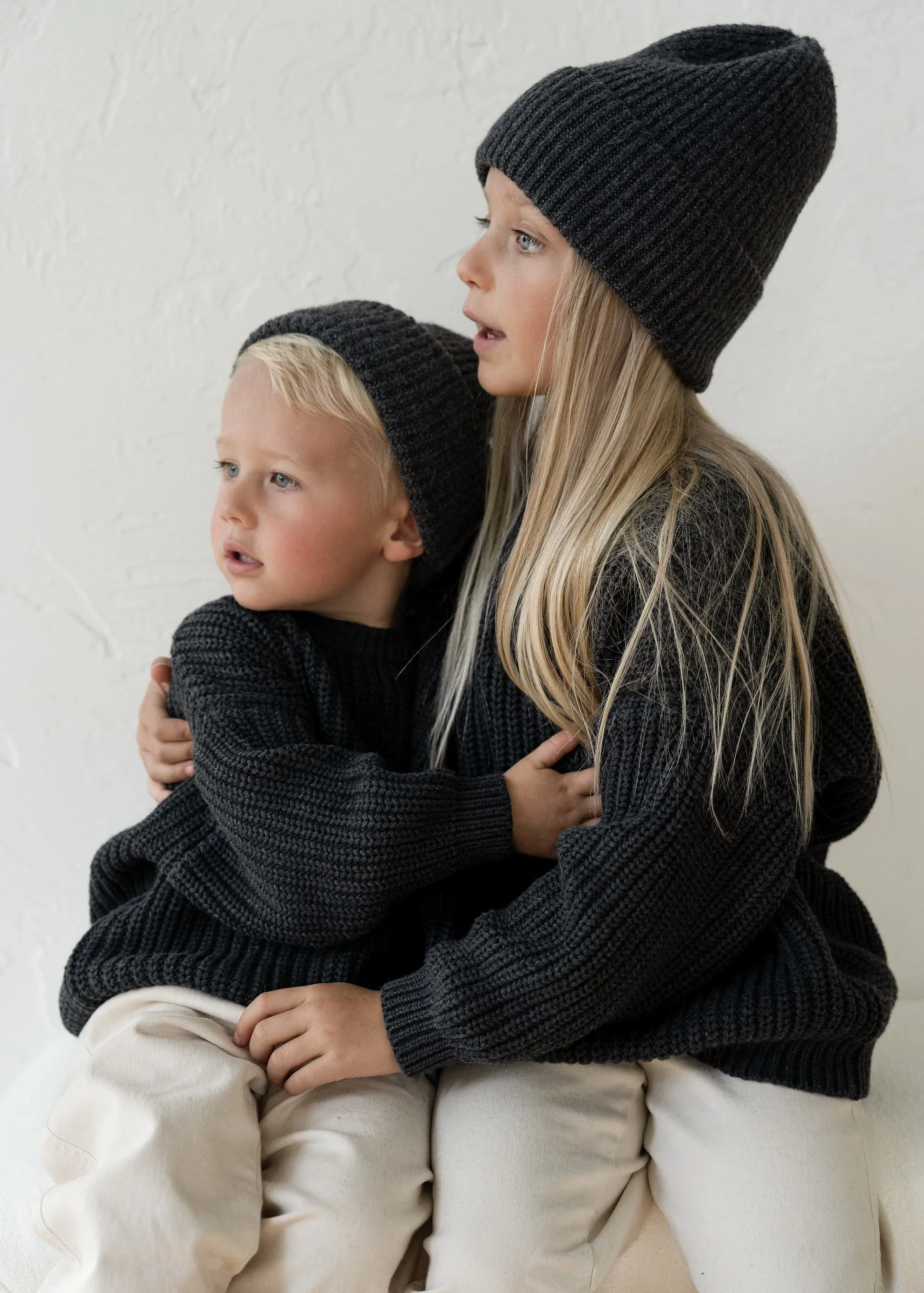 ‘Obsidian’ Chunky Knit Sweater