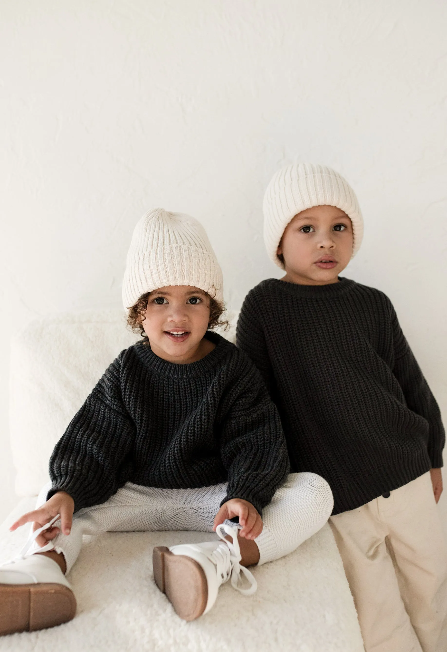 ‘Obsidian’ Chunky Knit Sweater
