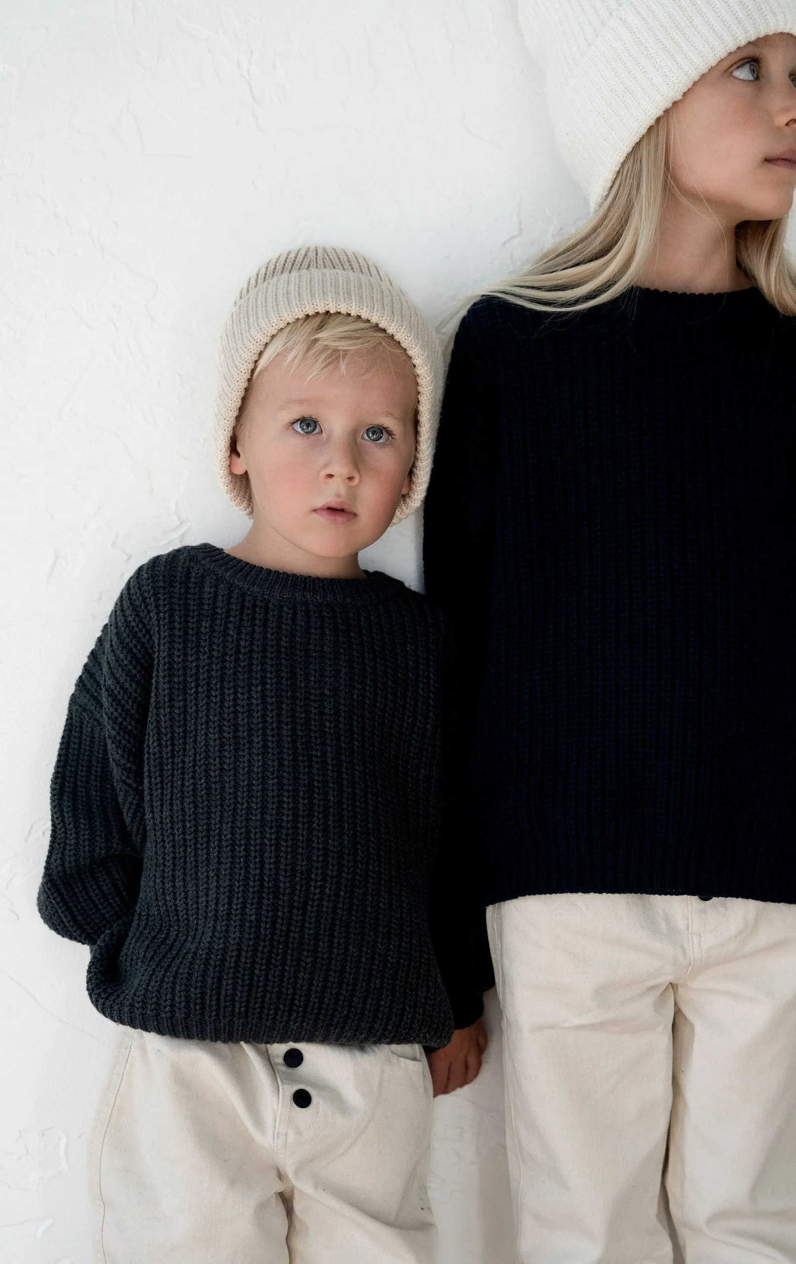 ‘Obsidian’ Chunky Knit Sweater
