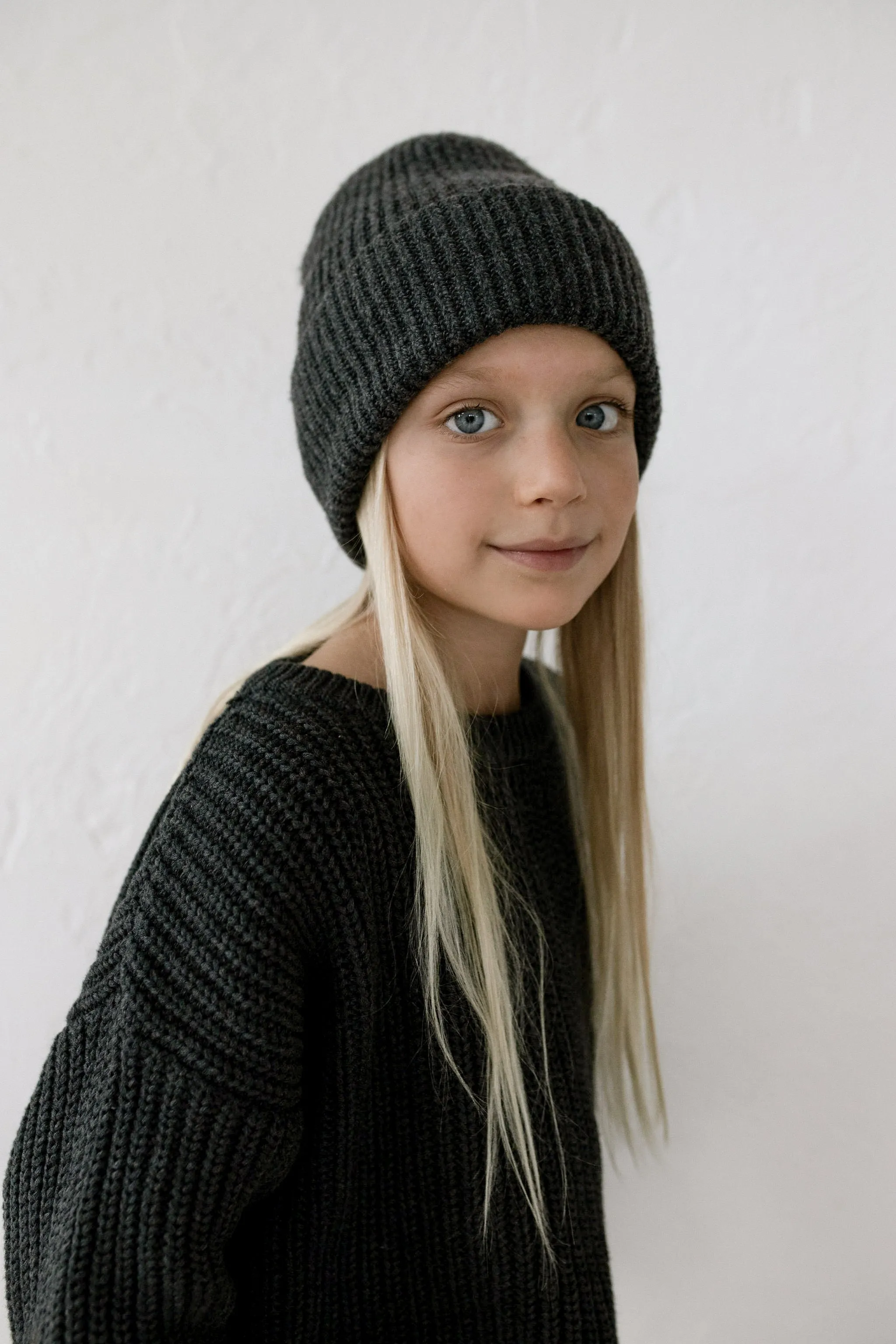 ‘Obsidian’ Chunky Knit Sweater