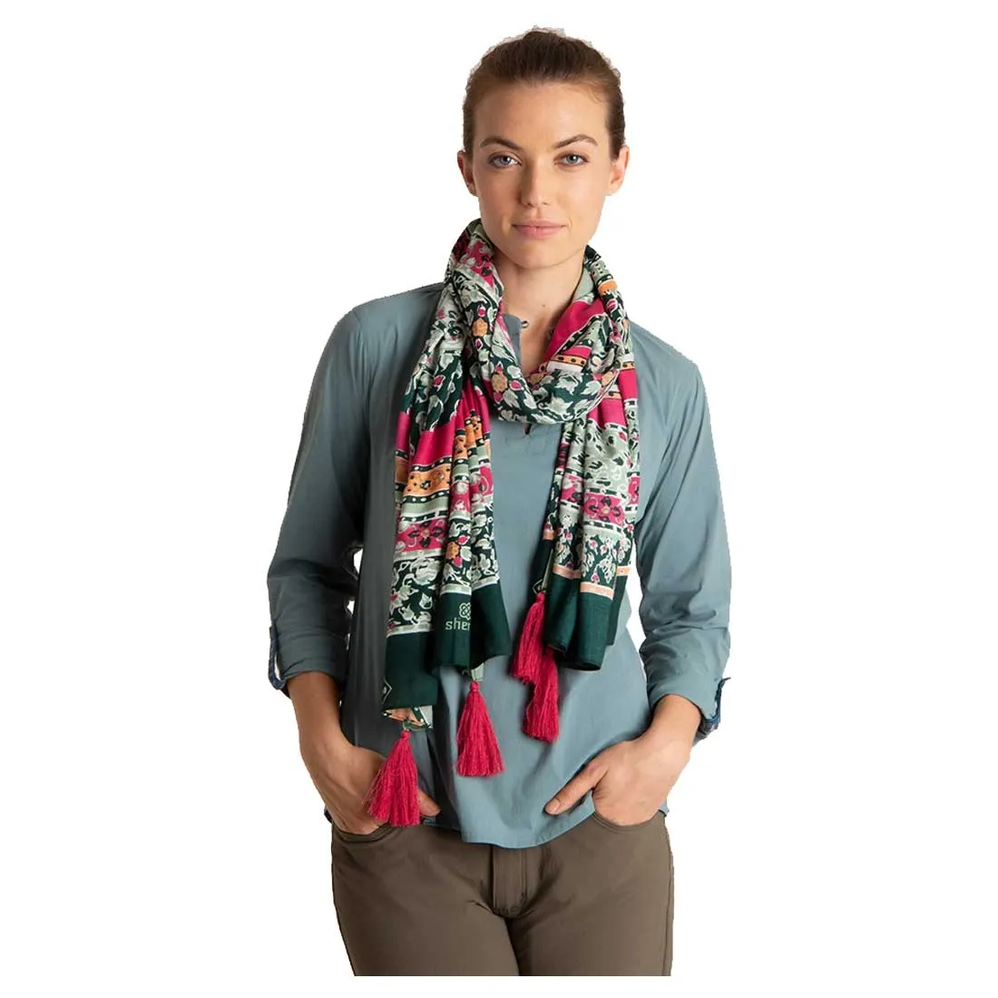 Sherpa Kira Print Scarf - Women's