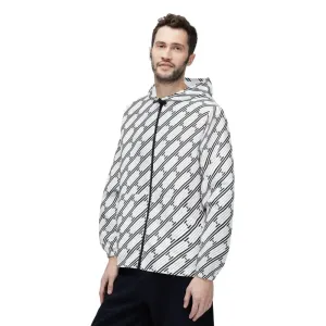 Stylish Unisex Geometric Pattern Windbreaker