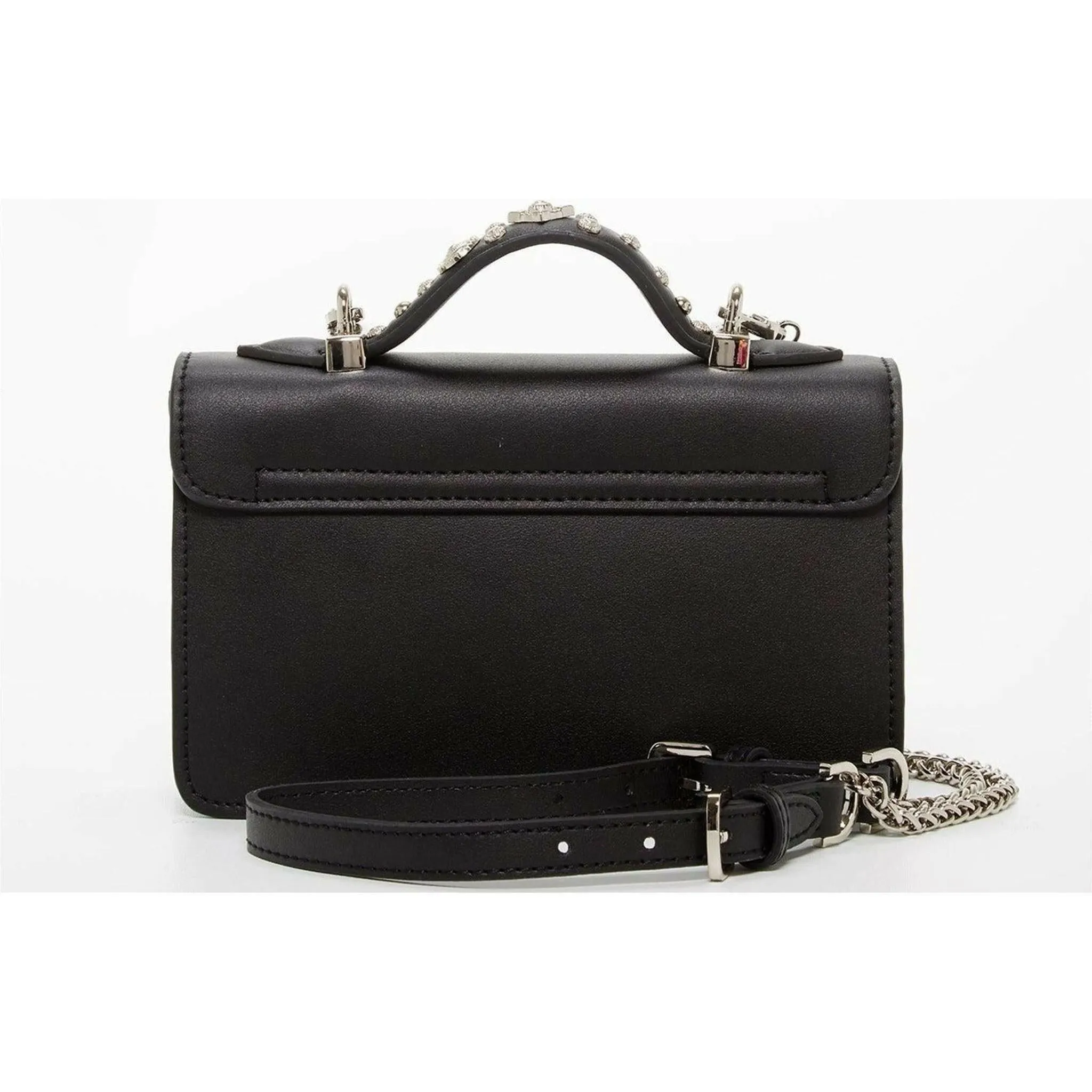 The Hollywood Leather Crossbody in Black