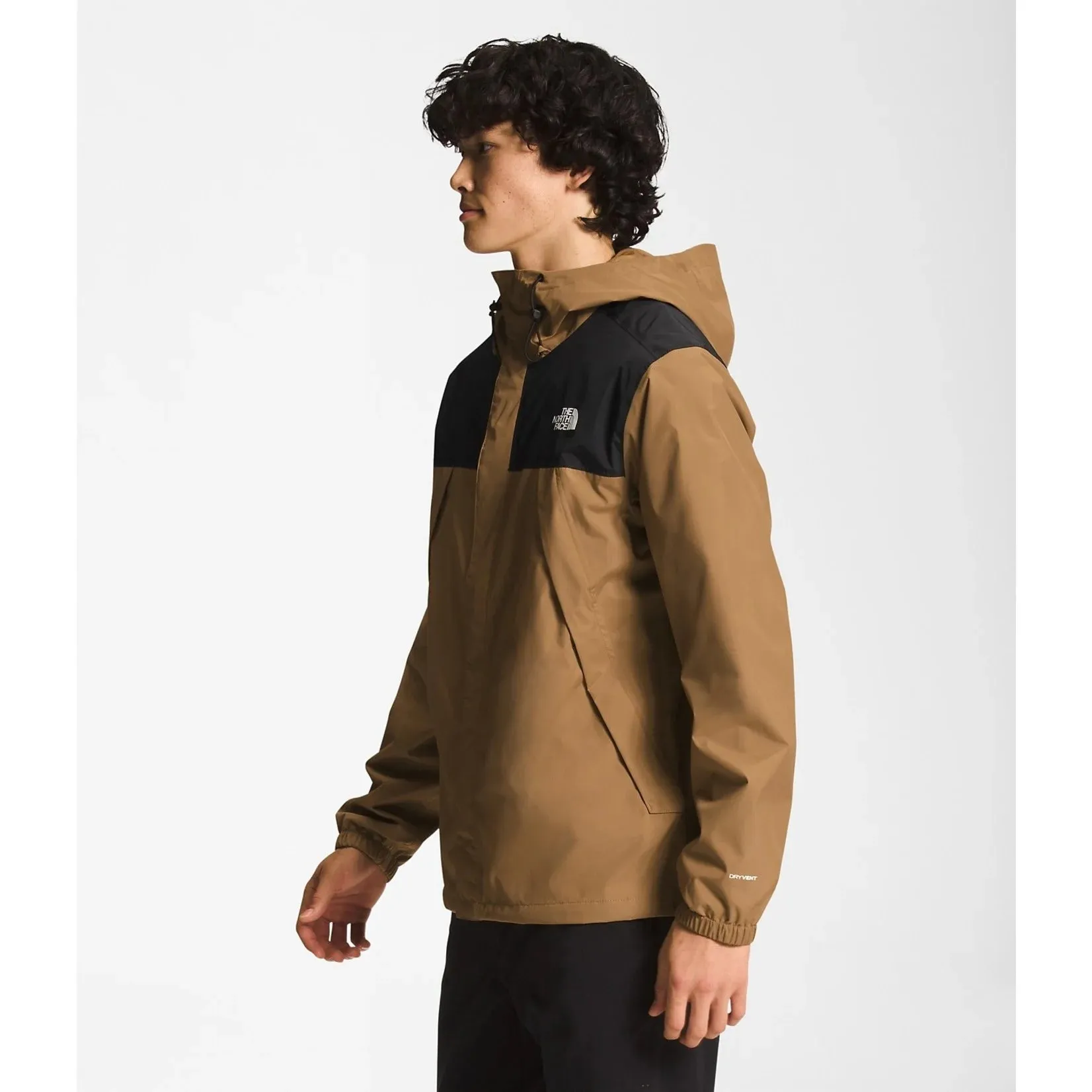 The North Face Antora Jacket - Utility Brown/TNF Black