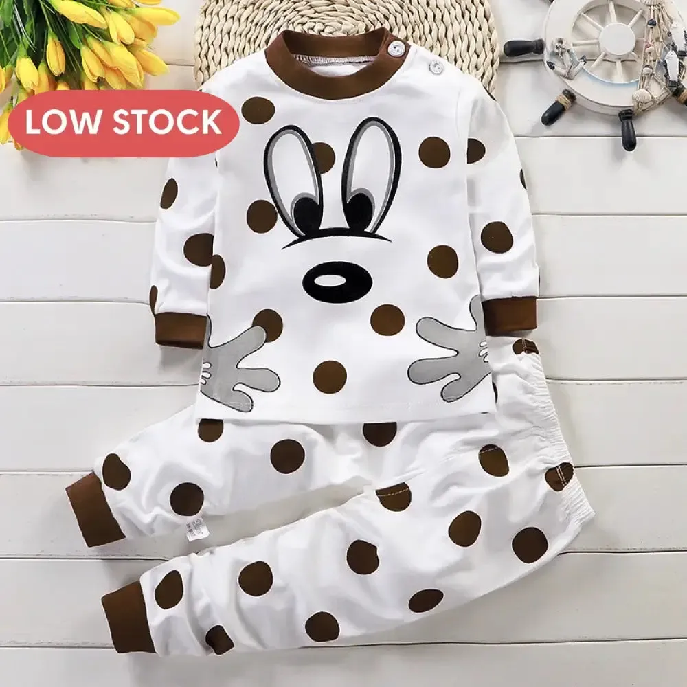 Two Piece Cotton Pajamas multivariant