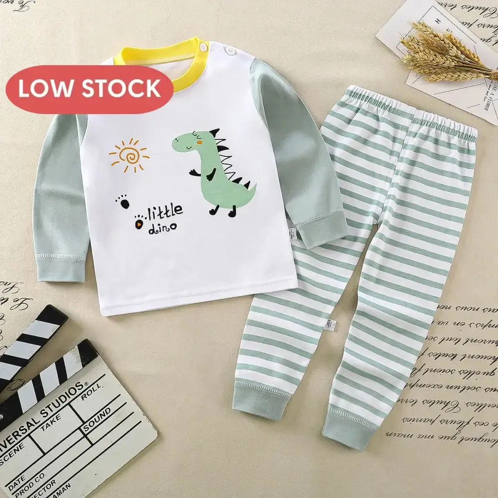 Two Piece Cotton Pajamas multivariant