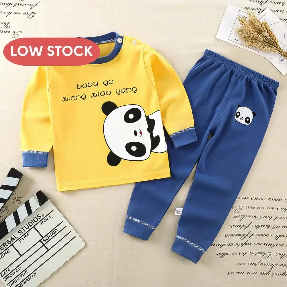 Two Piece Cotton Pajamas multivariant