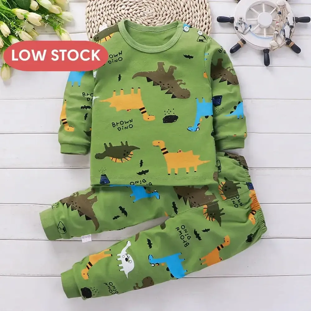 Two Piece Cotton Pajamas multivariant