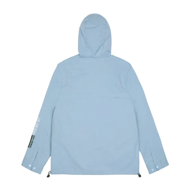 Utility Windbreaker Jacket - Pale Blue