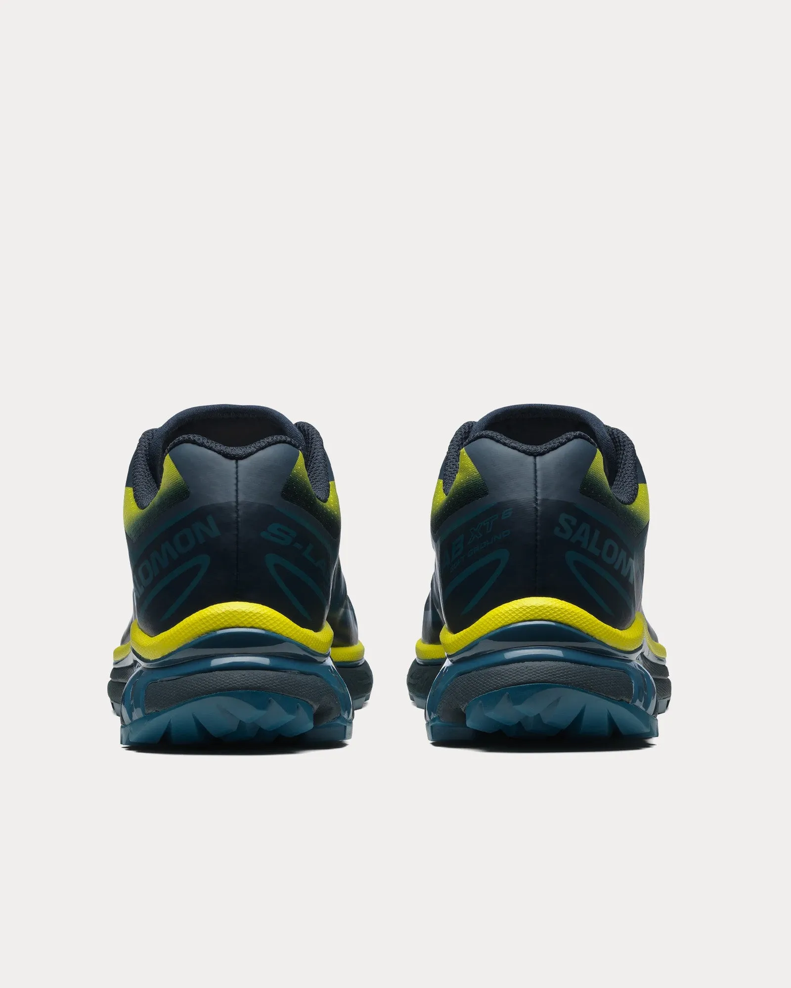 XT-6 Skyline Carbon / Sunny Lime / Sulphur Spring Low Top Sneakers
