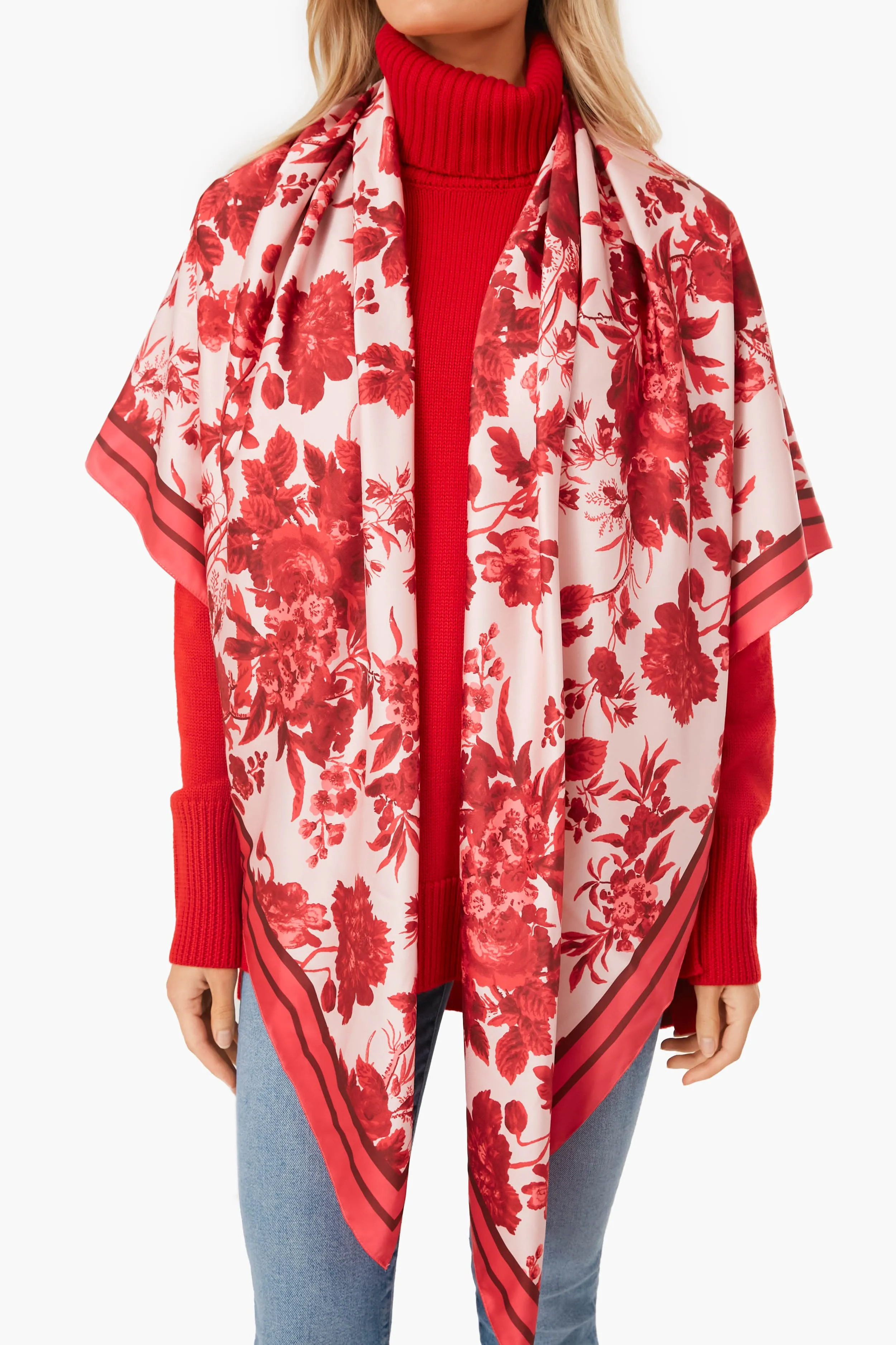 Zinnia Bloom Scarf