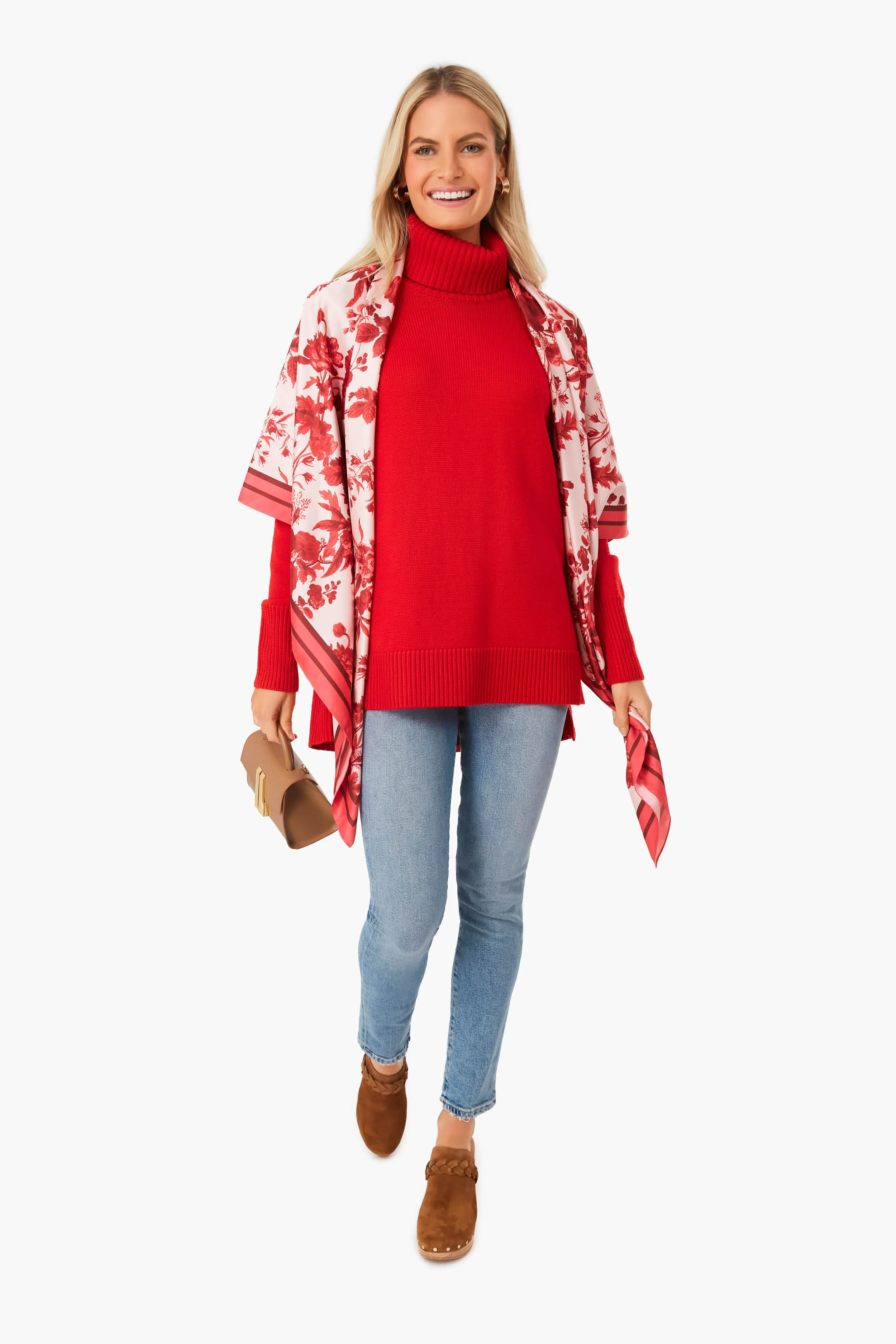 Zinnia Bloom Scarf