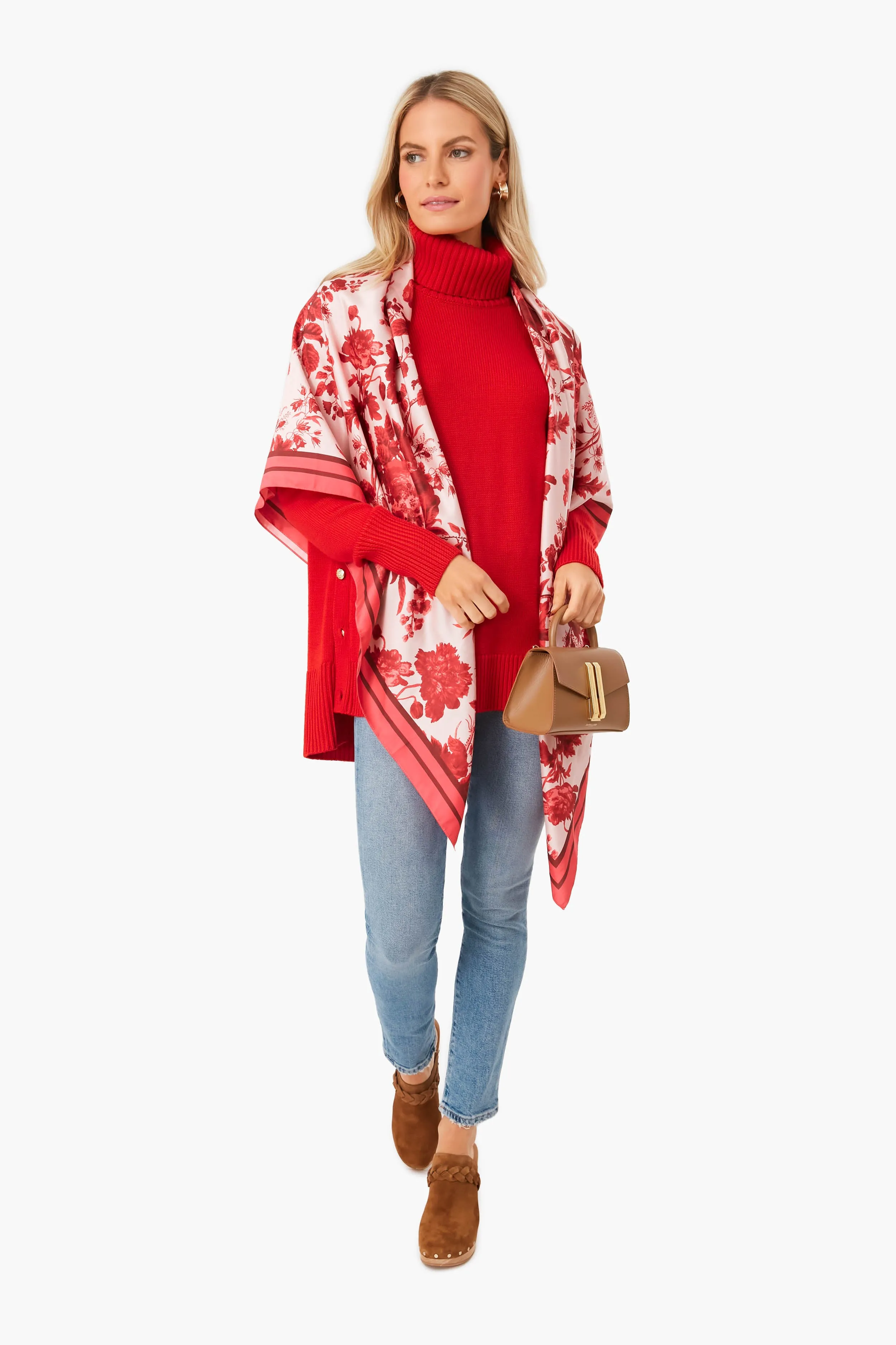 Zinnia Bloom Scarf